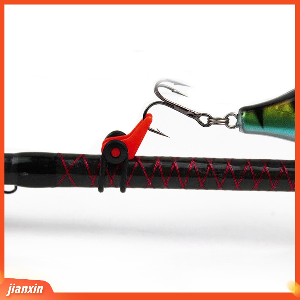 (In Stock) 5pcs Hook Secure Keepers Peralatan+10Pcs Cincin Umpan Aman Untuk Pancing