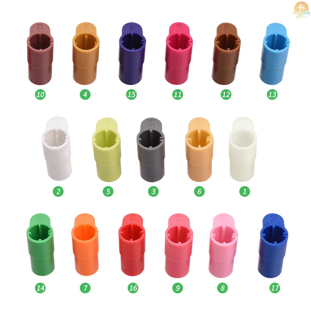 In Stock 17PCS Pen Adapter Dan 1PC Hosing Set Marker Holder Pengganti Sharpie/Bic/Crayola/Sakura/Pilot/Pentel/Paper Mate/Mitsubishi uni-Ball Kompatibel Dengan Cri