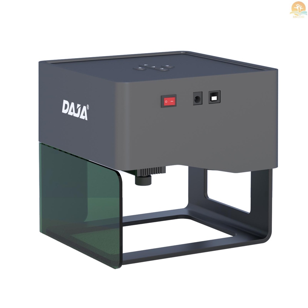 In Stock DAJA DJ6 Laser Engraver DIY Marking Portable Engraving Machine for DIY Handcraft Logo Mark Printer 80x80mm Carving Area Support Wireless  Connection Wood Ceramics Kr