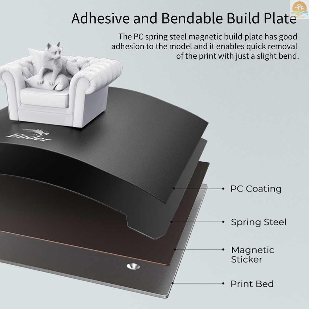 In Stock Creality 3D Ender-3 V2 Neo Desktop 3D Printer FDM Mesin Cetak 3D Dengan 220*220*250mm Build Volume CR Sentuh Auto Leveling Full Metal Extruder Flexible Magnetic Platfo