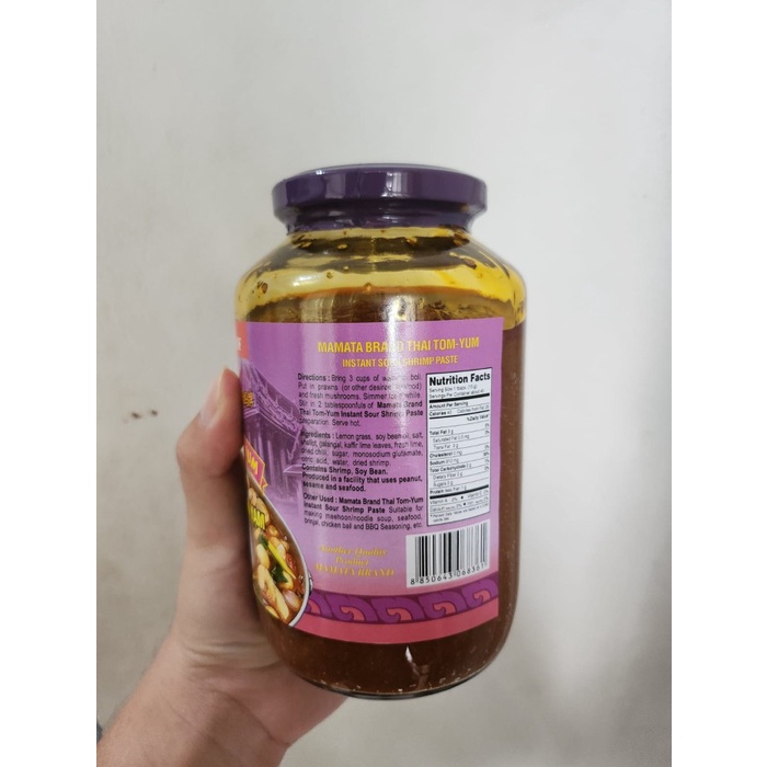 Bumbu Thai Tom Yum Mamata Brand 675g FREE PACKING BUBBLE WRAP dan DUS