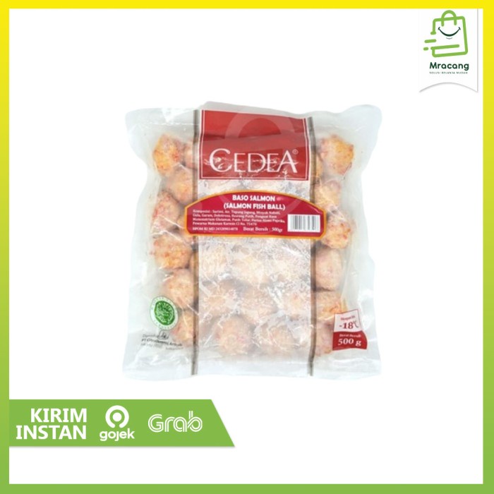 

Bakso salmon Cedea - Berat 500 gr
