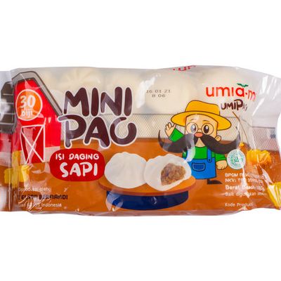 

UMIAMI Mini Pao Isi Daging Sapi 30s (480 gr)