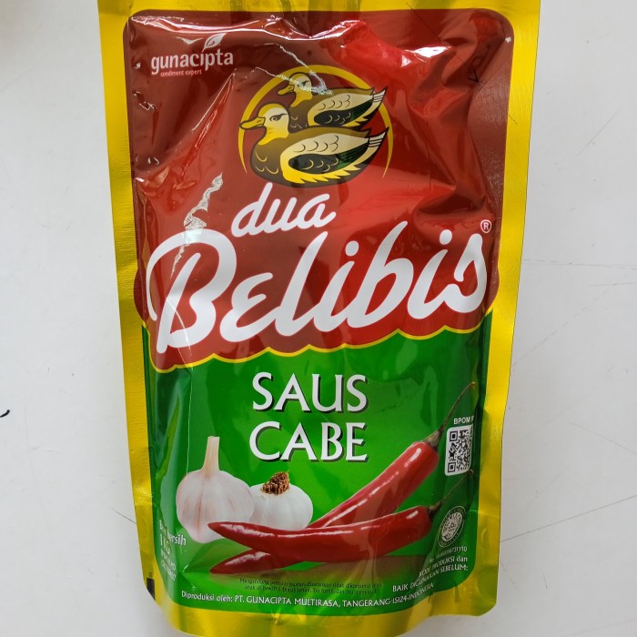 

DUA BELIBIS SAUS CABE PREMIUM 1000 GR