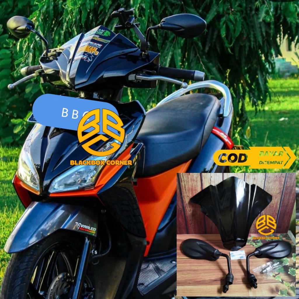 VISOR PLUS SPION X1 HONDA VARIO 110 FI LED
