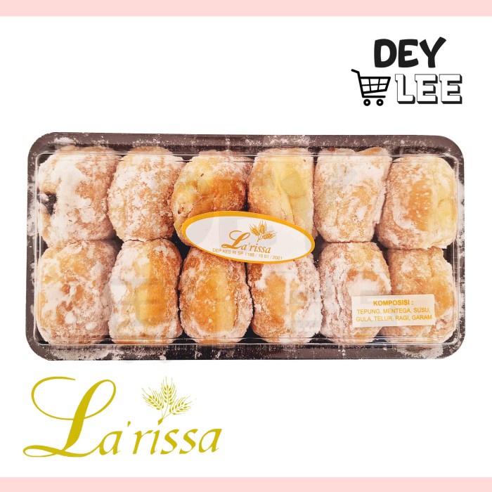 

LARISSA Donat Bomboloni Aneka Rasa isi 12 pcs