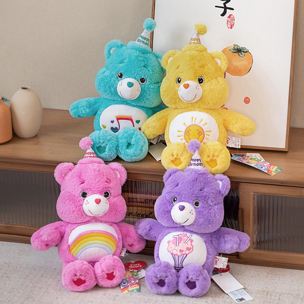 ✨Care Bears/Beruang Perawatan✨33cm Cute &amp; Lovely Care Bears Rainbow Bear Optional Doll Hadiah Mewah Mainan Anak X6X6