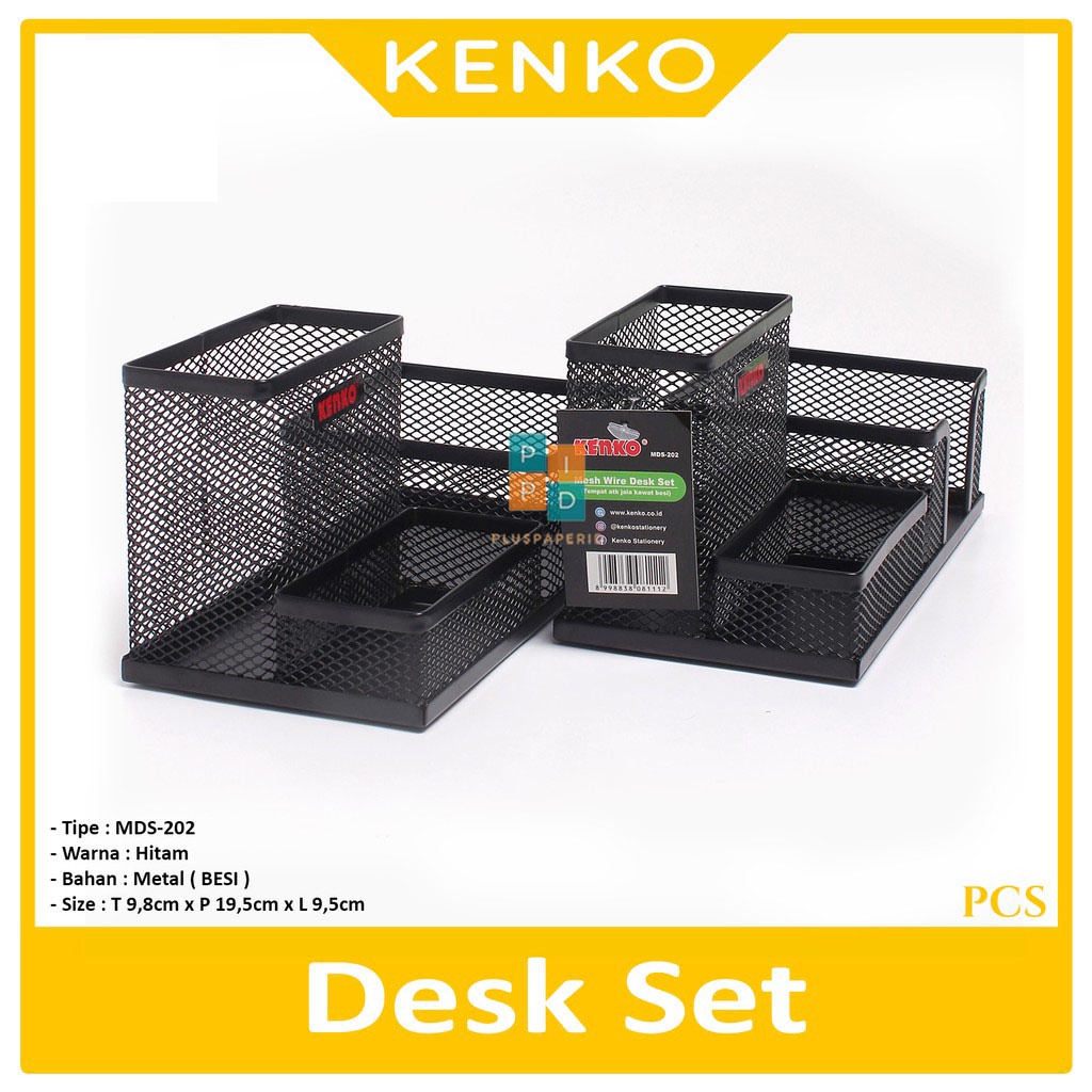 

KENKO - Desk Set MDS -202 Tempat Alat Tulis - Pcs