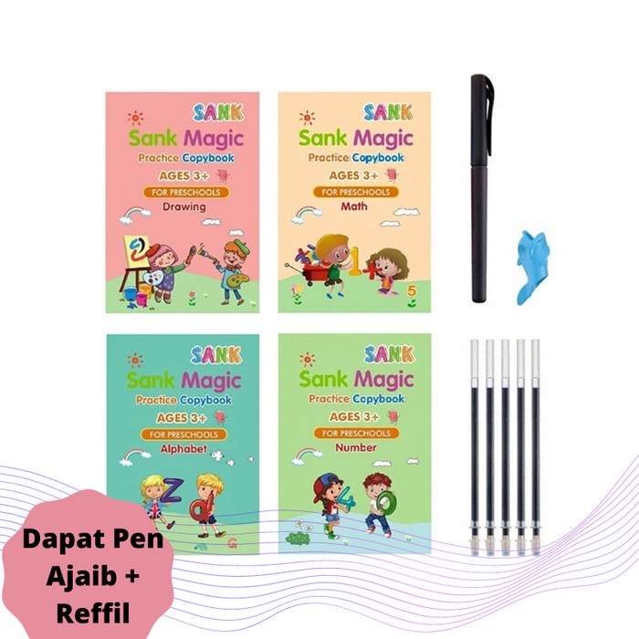 

✨BISA COD✨ -Book Line Magic Buku Edukasi Anak Cocok Untuk Belajar Menulis