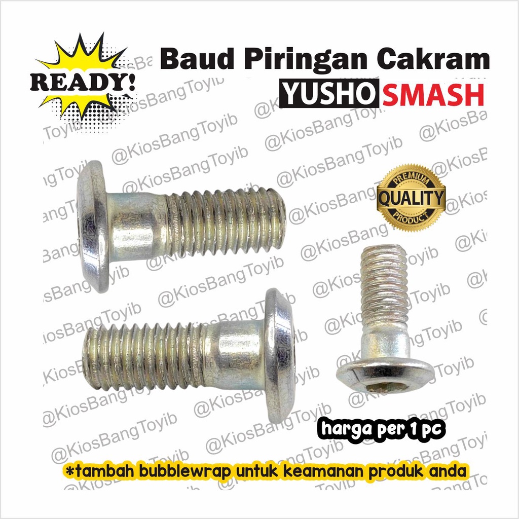 Baut Baud Piringan Cakram Disc (1pc) - Suzuki SMASH (Yusho)