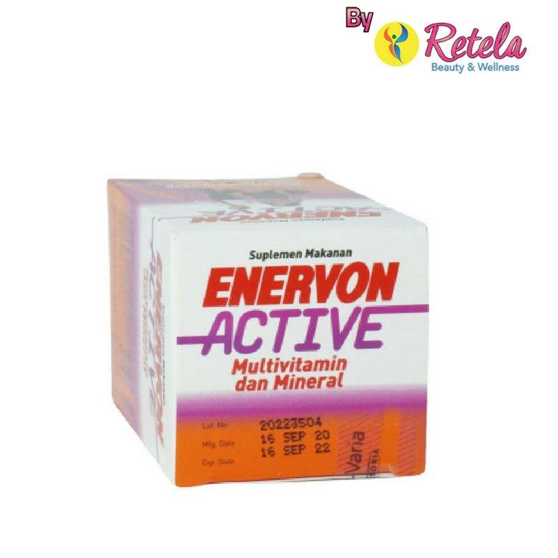 Enervon Active 1 Botol 30 Tablet