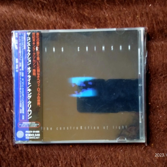 CD KING CRIMSON THE CONSTRUKCTION OF LIGHT JAPAN OBI