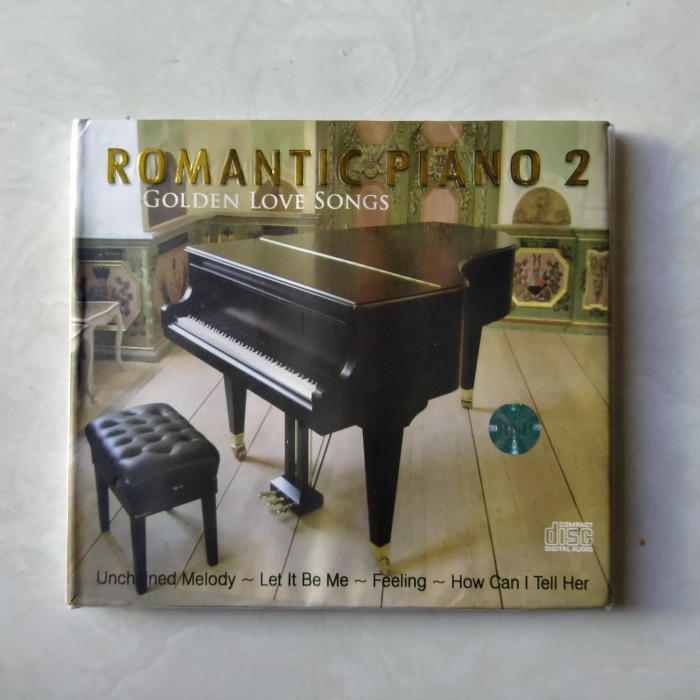 CD ROMANTIC PIANO 2 - GOLDEN LOVE SONGS