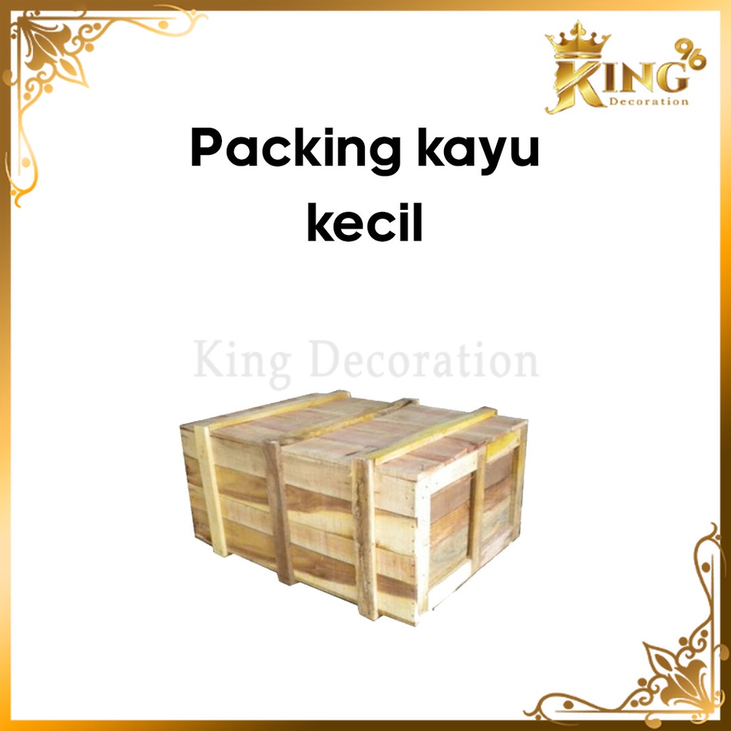 

TAMBAHAN PACKING KAYU KECIL UNTUK LAMPU DEKORASI