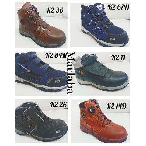 Sepatu Safety K2 Mens Original PREMIUM.