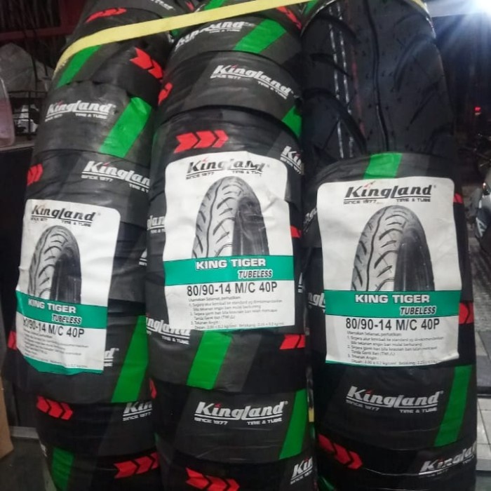 Ban Tubeless 80/90-14 Kingland King Tiger