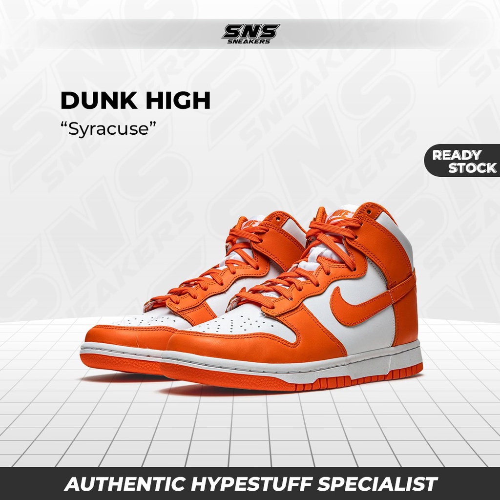 Nike Dunk High Syracuse 100% Original Authentic