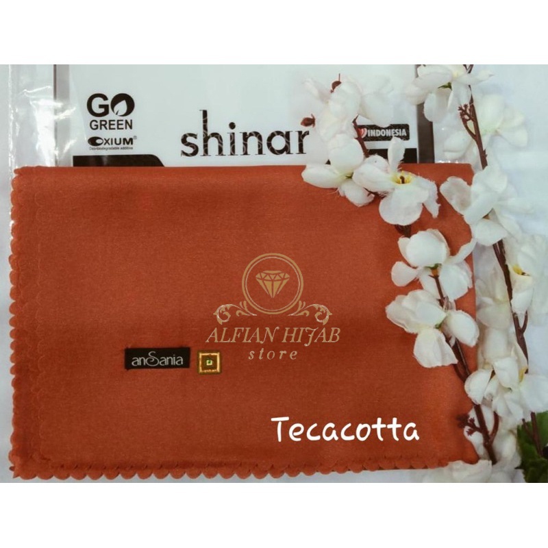 hijab shinar segiempat ansania LC 110x110/shinar ansania/kerudung hijab segi empat shinar glamor/Shi