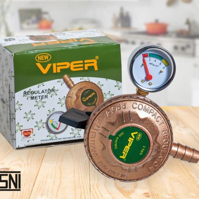 Regulator Meter Gas LPG Tekanan Rendah Viper