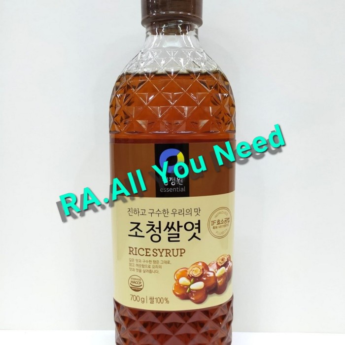 

Rice malt syrup 700gr/ gula cair dari beras