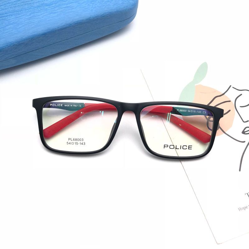 COD  FRAME KACAMATA POLICE PRIA SPORTY PAKET MINUS & CYLINDER FOTOCROMIC