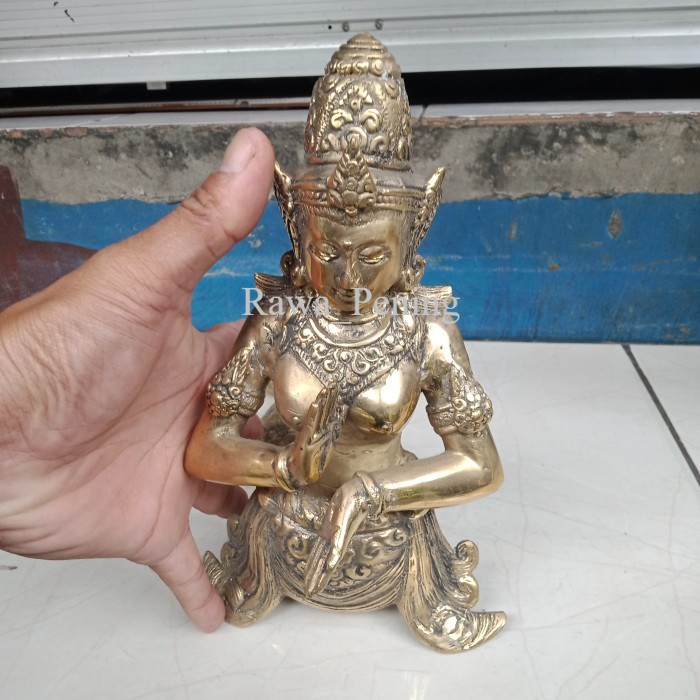 Patung Nyi Blorong Kuningan Besar antik