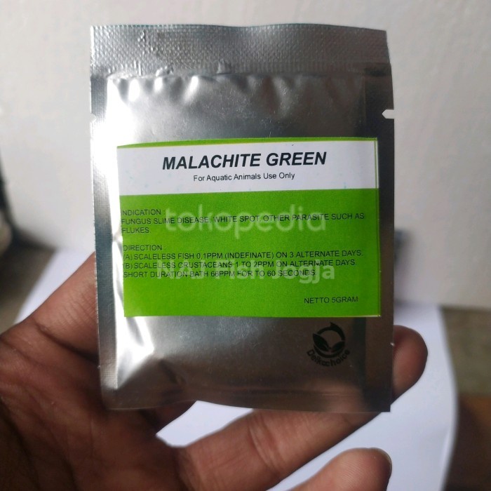 Malachite Green Obat Untuk Infeksi Cacing Jamur Parasit Ikan Terbukti