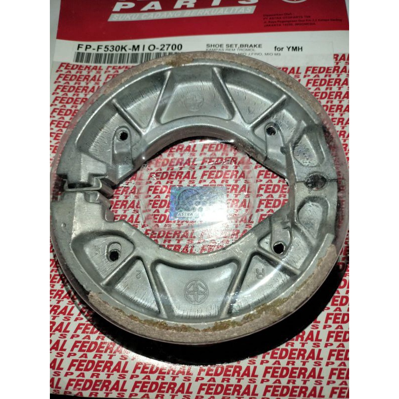 kampas rem tromol belakang mio sporty kampas rem tromol mioj kampas rem belakang Mio m3