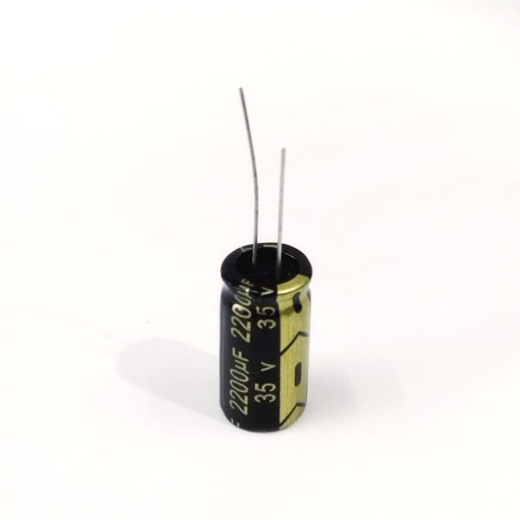 Kapasitor Elco 2200uf - 35v 2200uf35v 2200uf/35v Capacitor