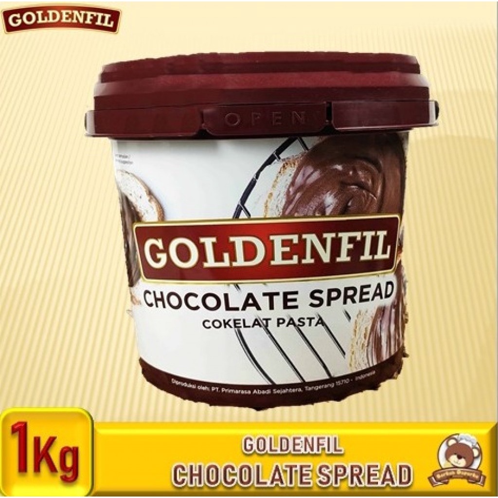 

Goldenfil Chocolate Spread Selai Cokelat 1Kg