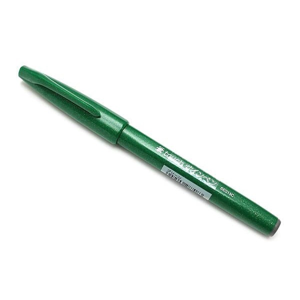 

Pentel Touch Brush Sign Pen - Green