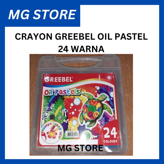 

Oil Pastel Crayon Greebel 24 warna