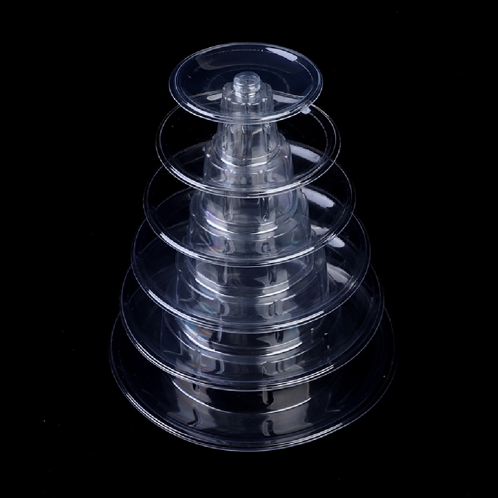 Mornin 6susun Macaron Display Stand Cupcake Tower Rack Stand Tray Untuk Ulang Tahun Pernikahan id