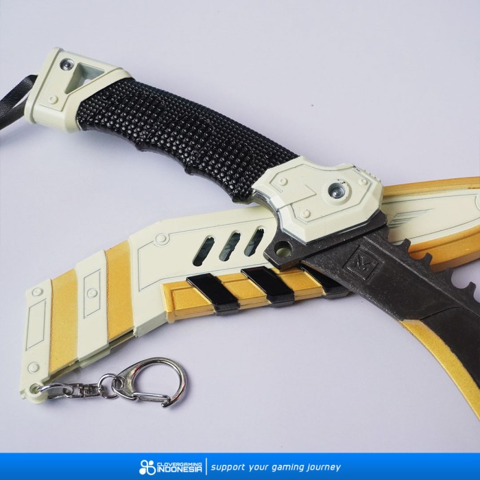 Miniatur Bangalore Heirloom Melee - Cosplay Apex Legends Gaming Gantungan Kunci