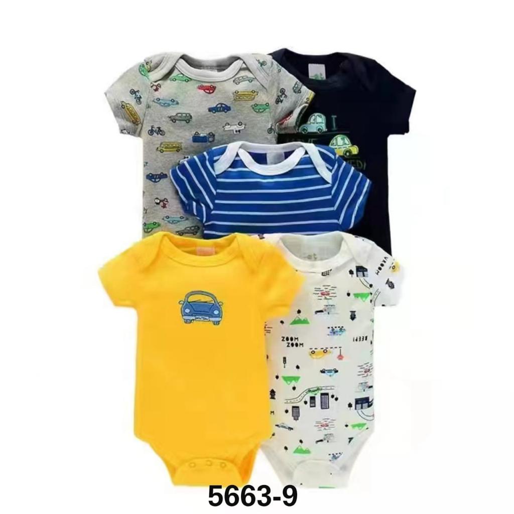 CL JUMPER PENDEK ISI 5 / BODYSUIT BAYI / JUMPER BAYI