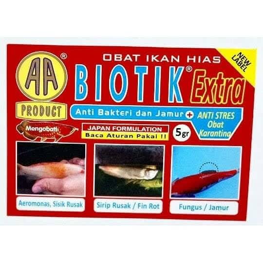 AA Biotik Extra 5gr Obat Ikan