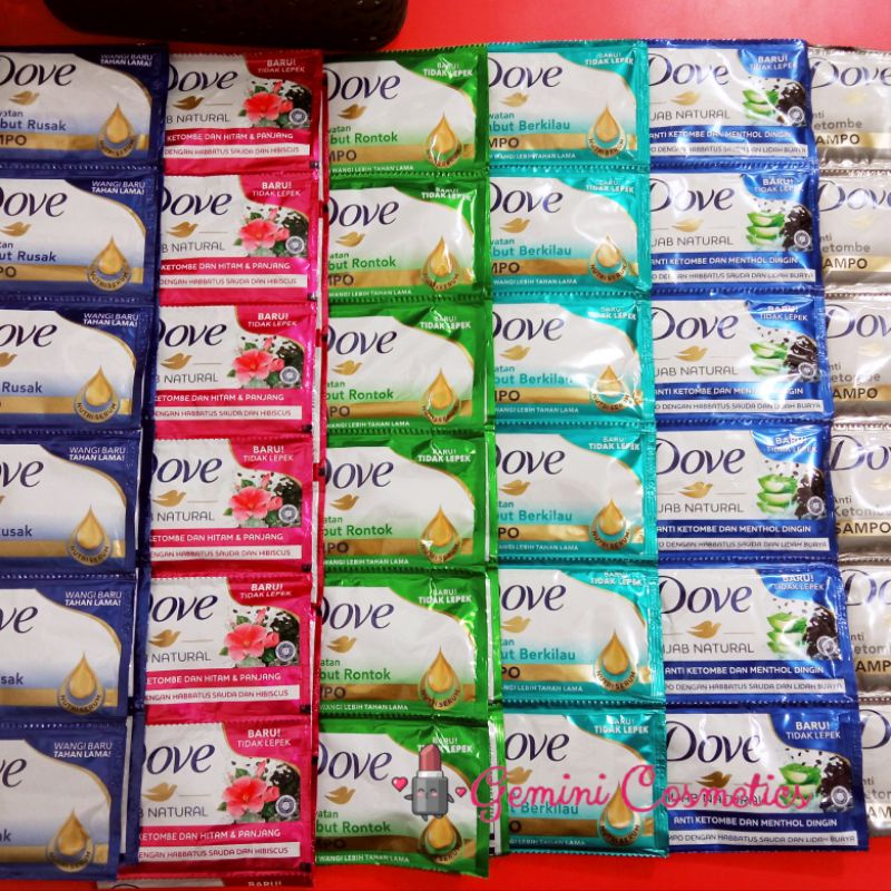 DOVE Shampo Sachet