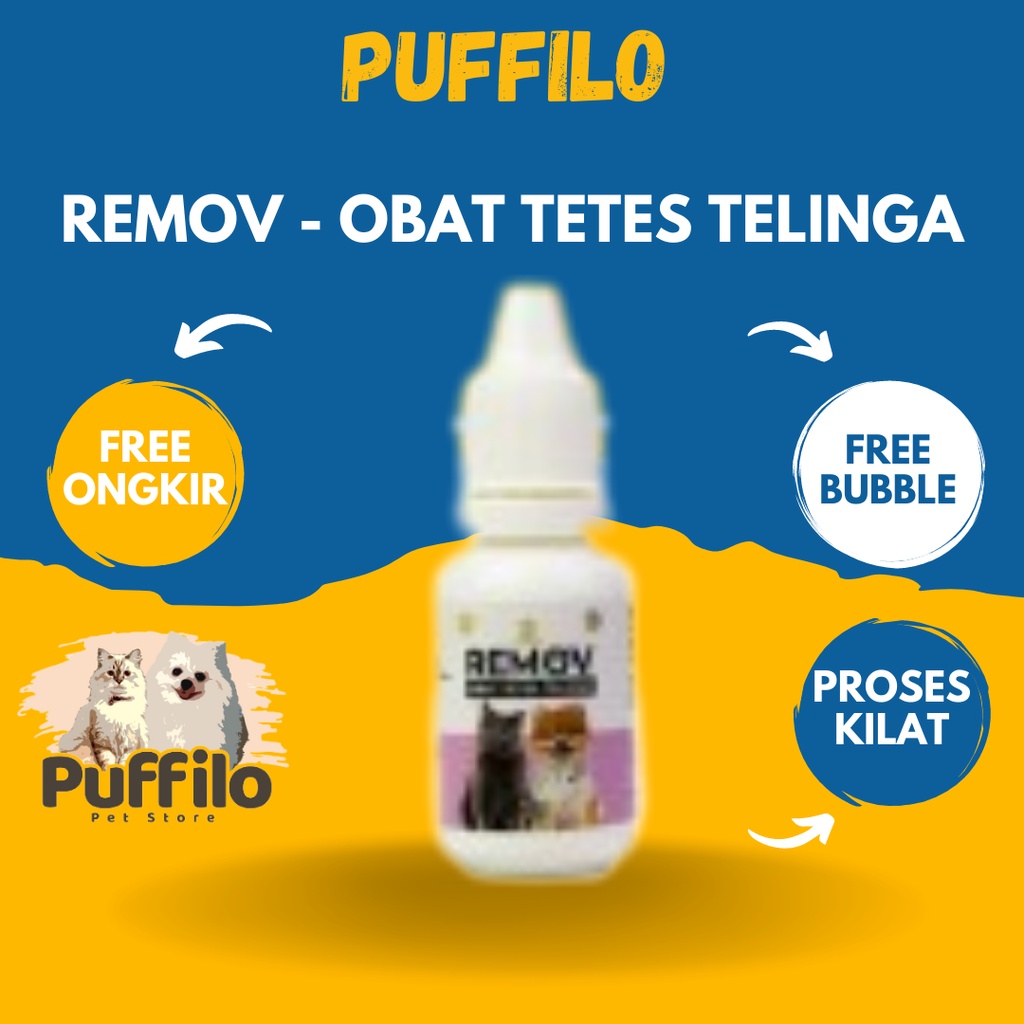 REMOV - Spray Kutu / Obat Diare , Cacing , Tetes Telinga