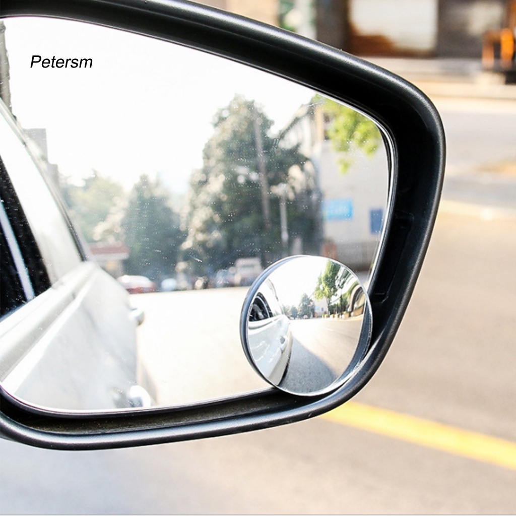 Pp 2Pcs Tahan Air Spion Tambahan Untuk Bagasi Auto Spion Frameless Blind Spot Mirror Clear