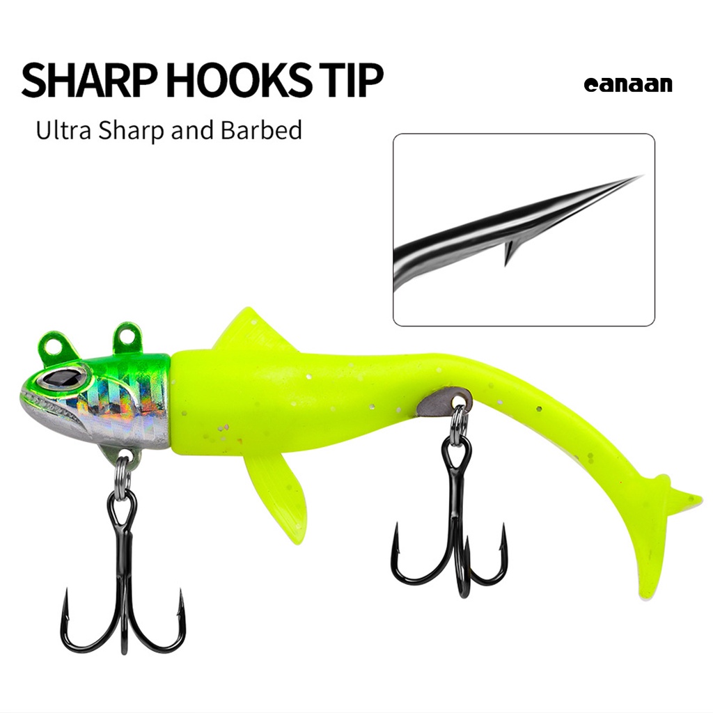 Cnn-13.5g/8cm Umpan Pancing T-Tail Tajam Treble Hook 3D Fisheyes Simulasi Pengecoran Panjang Ekor Dayung Buatan Umpan Perlengkapan Memancing