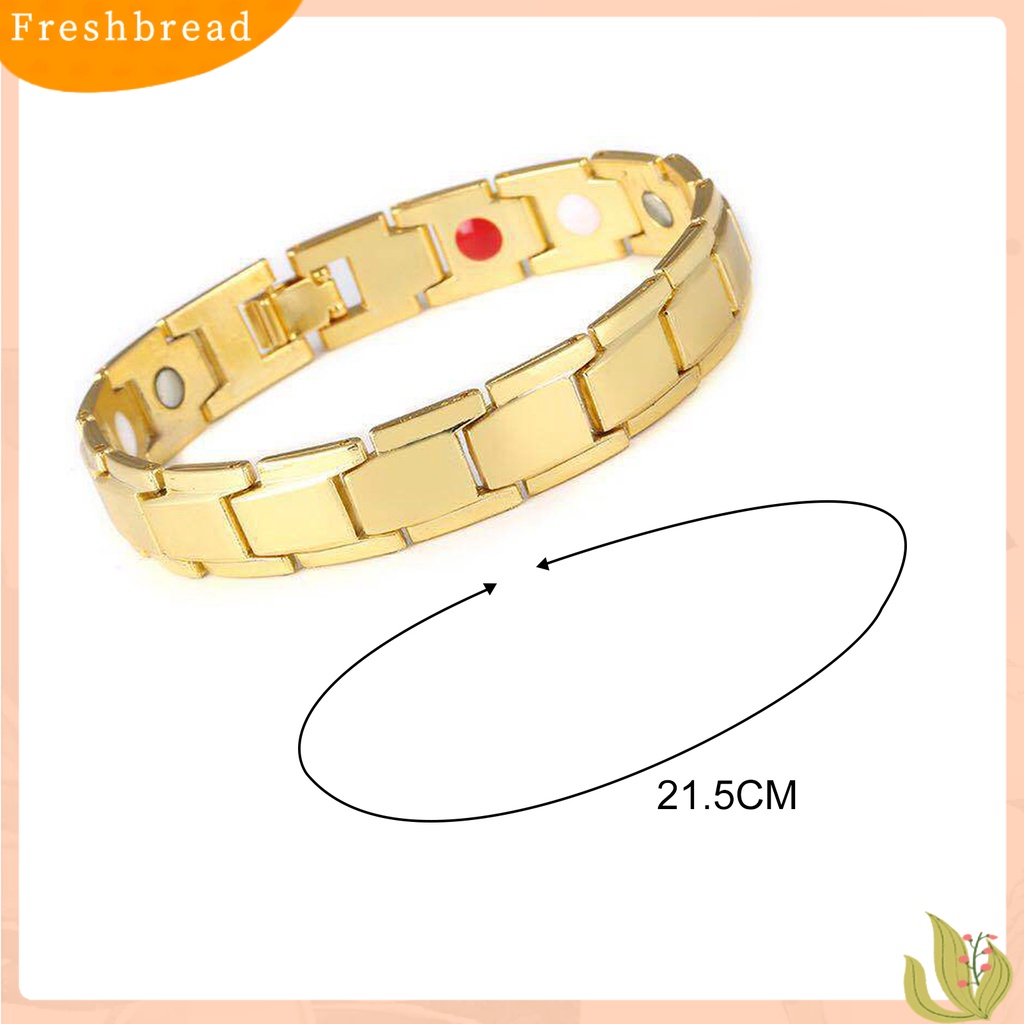 &lt; Freshbread &gt; Unisex Gelang Klasik Paduan Pesona Logam Khusus Gelang Tangan Dekorasi