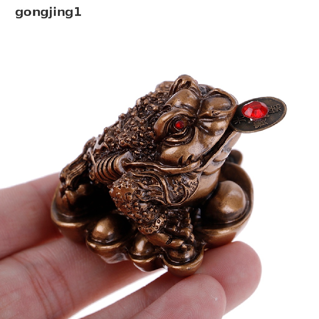 Ggg Feng Shui Uang Keberuntungan Keberuntungan Cina Untuk Kodok Kodok Koin Ornamen Hadiah Keberuntungan ID