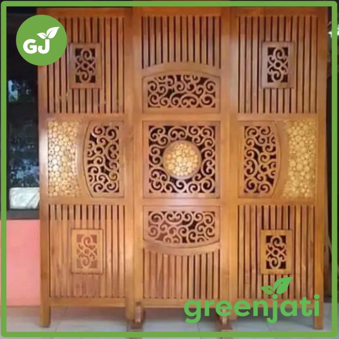 Penyekat Ruangan Minimalis Kayu Jati / Sketsel Ruang Minimalis
