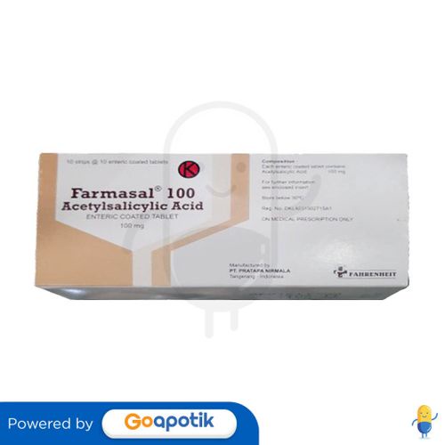 FARMASAL 100 MG BOX 100 TABLET