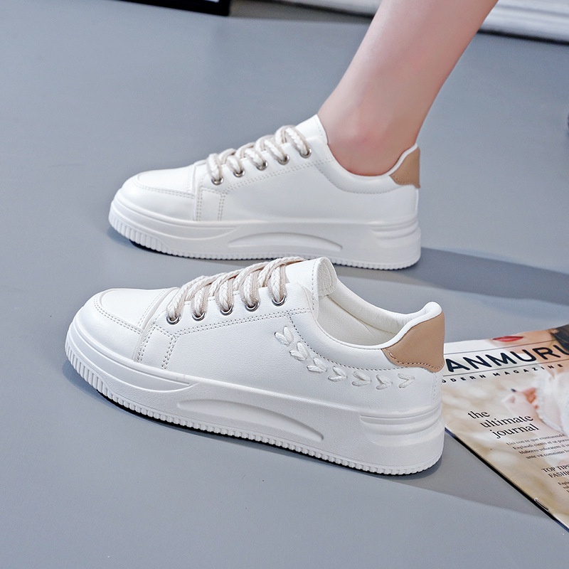SHOEGALLERY &quot;FREE BOX&quot; LV0274 Sepatu Sneakers Kasual Wanita Fashion Korea Import Kets Simple Kekinian