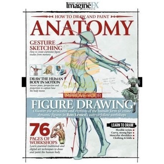 Buku How To Draw And Paint Anatomy - ImagineFX Presents