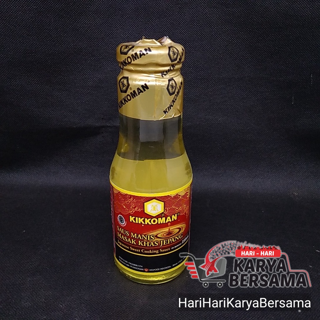 

KIKKOMAN JAPANESE SWEET COOKING SAUCE BOTOL 250ML
