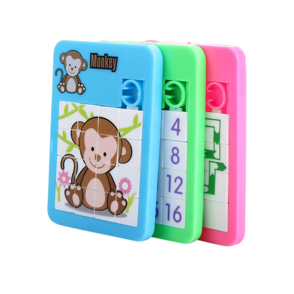 Mainan Puzzle Angka QUINTON Untuk Anak Children Game Toy Intelligence Puzzle Tk Gift Hadiah Anak Puzzle Slide Untuk Anak Puzzle Game Hewan Kartun Jigsaw Puzzle