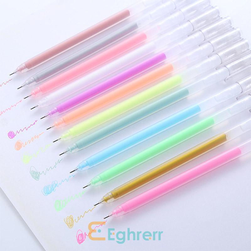 

COD✨Pena Warna Kapasitas Besar pulpen gel warna pena berkapasitas besar akun tangan tanda siswa sorotan album flash pen-EG