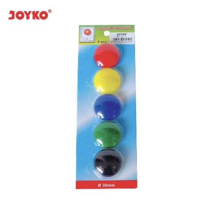 Colour Magnet Whiteboard Magnet Joyko MN-30-5